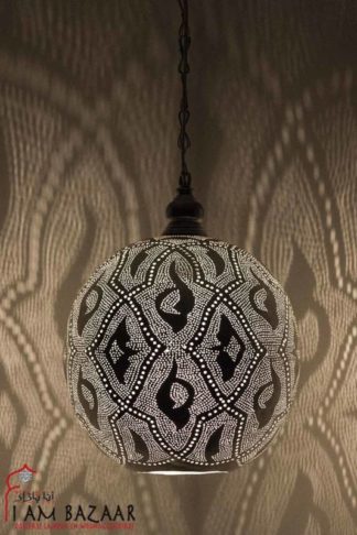 Messing Egyptische hanglamp Koraa (XL)