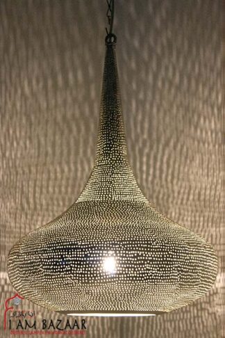 Arabische hanglamp Hat met gaatjes (XXL)